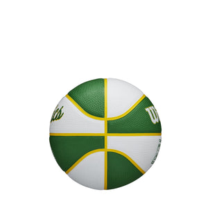 Boston Celtics Team Logo Retro Mini NBA Basketball