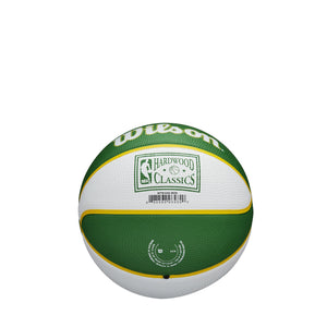 Boston Celtics Team Logo Retro Mini NBA Basketball