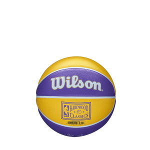 Los Angeles Lakers Team Logo Retro Mini NBA Basketball