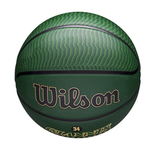 Giannis Antetokounmpo Milwaukee Bucks Player Icon NBA Outdoor Basketball