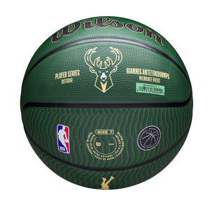 Giannis Antetokounmpo Milwaukee Bucks Player Icon NBA Outdoor Basketball