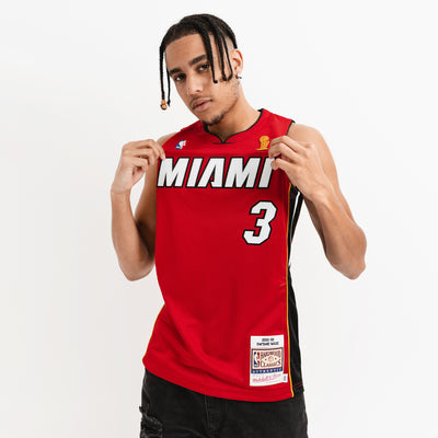 Dwyane Wade Miami Heat HWC Throwback NBA Swingman Jersey – Basketball Jersey World