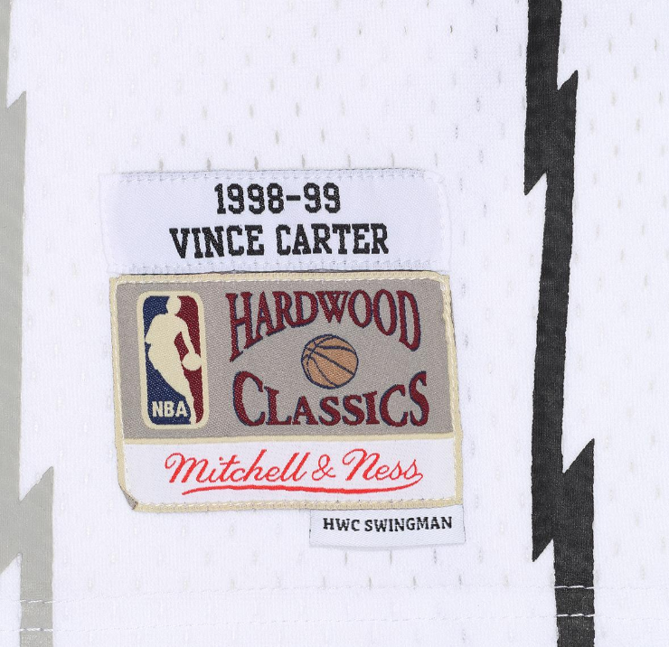 Vince Carter Toronto Raptors Hardwood Classics Throwback NBA Swingman –  Basketball Jersey World