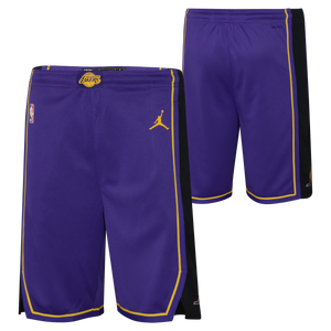 Los Angeles Lakers 2024 Statement Edition Swingman Youth NBA Shorts