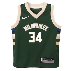 GIANNIS ANTETOKOUNMPO MILWUAKEE BUCKS NBA ICON TODDLER JERSEY - Basketball Jersey World