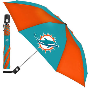 Miami Dolphins Team Logo NFL Umbrella