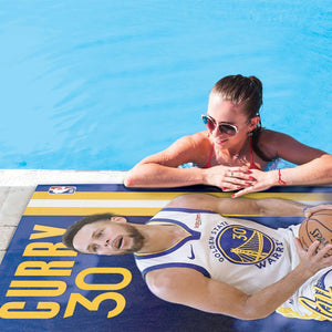 Stephen Curry Golden State Warriors NBA Beach Towel