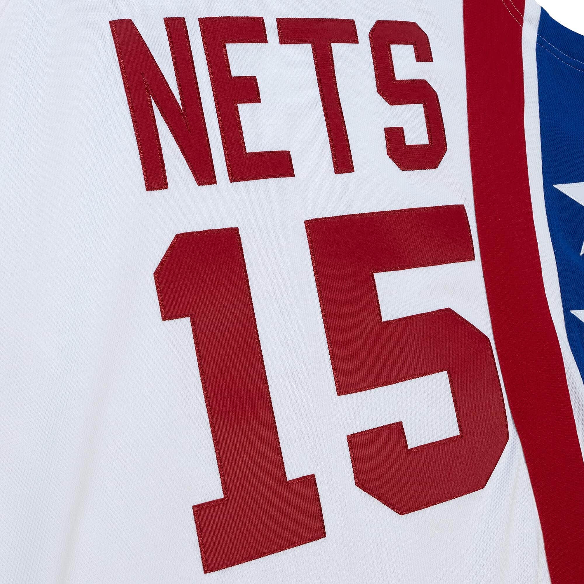 Vince Carter New Jersey Nets HWC Throwback NBA Authentic Jersey –  Basketball Jersey World