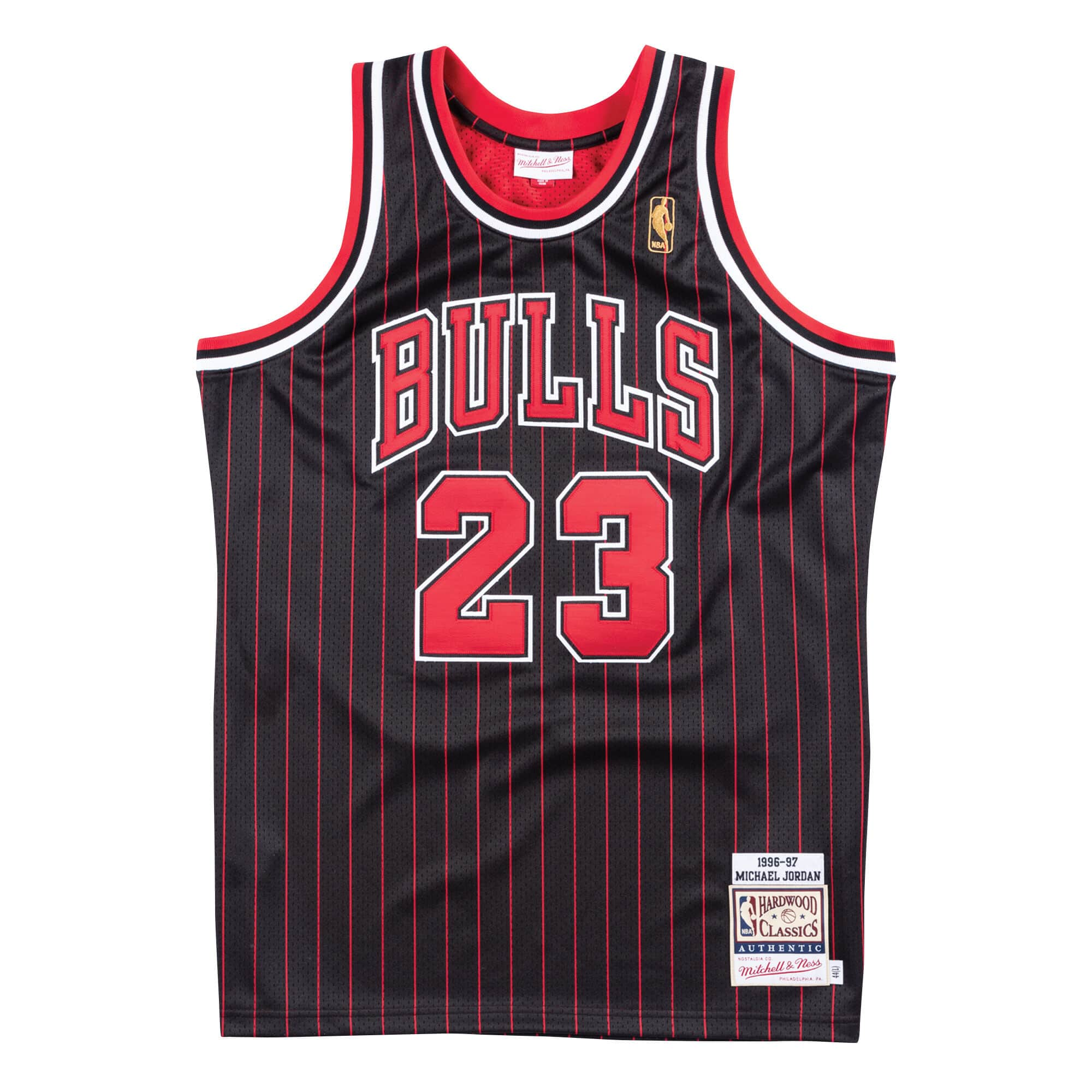 Michael Jordan Chicago Bulls Premium 1996-97 Pinstripe NBA