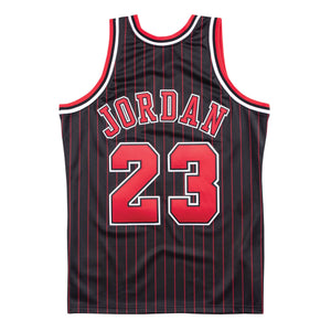 Michael Jordan Chicago Bulls Premium 1996-97 Pinstripe NBA Authentic Jersey