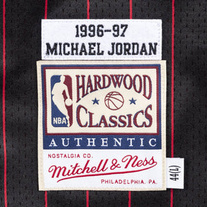 Michael Jordan Chicago Bulls Premium 1996-97 Pinstripe NBA Authentic Jersey