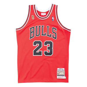 Michael Jordan Chicago Bulls Premium 1995-96 Finals NBA Authentic Jersey