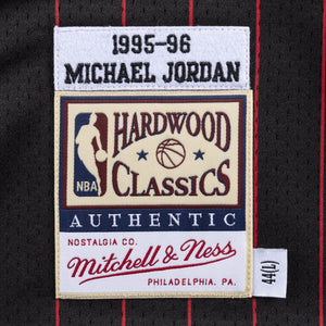 Michael Jordan Chicago Bulls Premium 1995-96 Pinstripe NBA Authentic Jersey