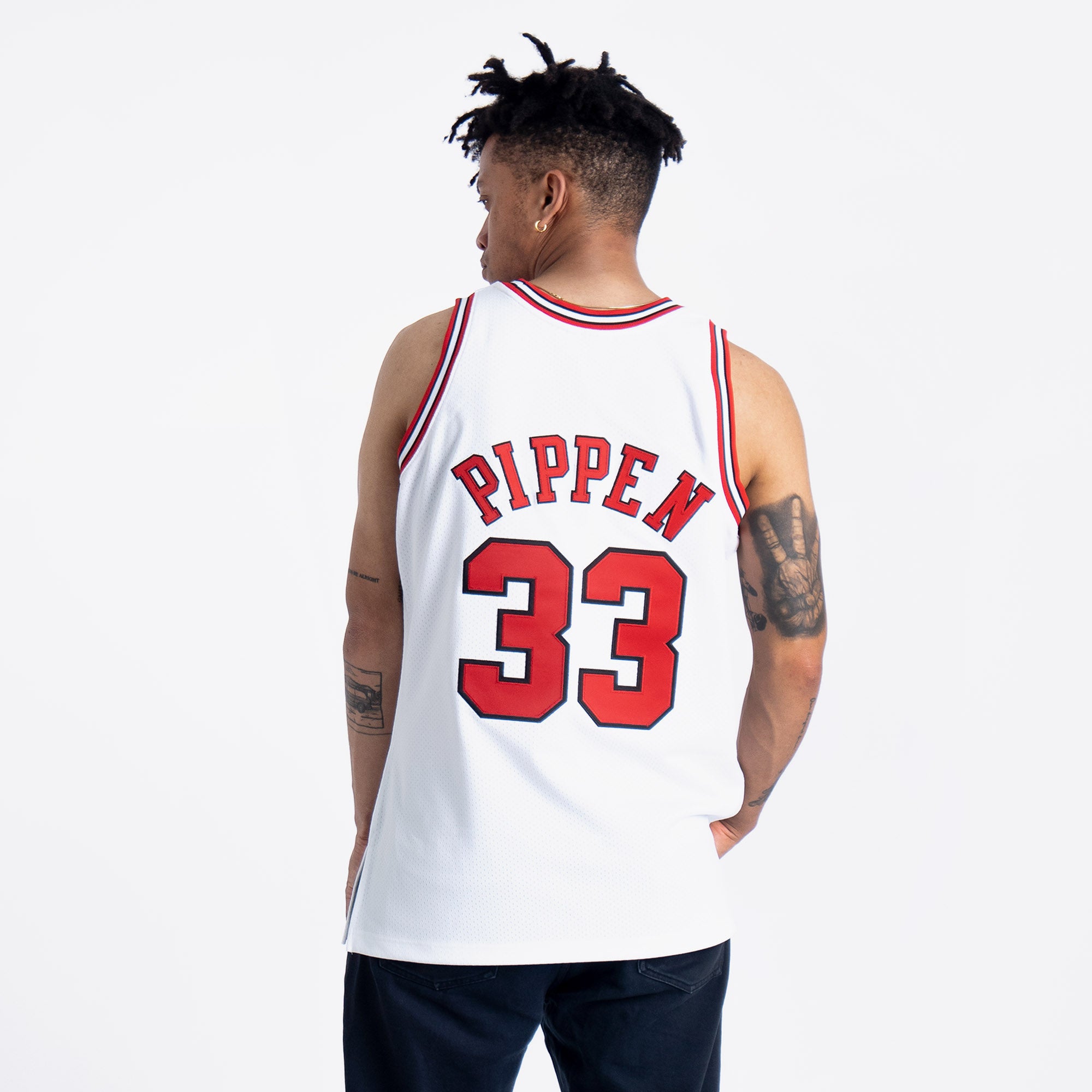 YFDADDY Vtg Champion NBA Chicago Bulls Pippen Jersey