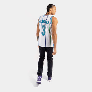 Rex Chapman Charlotte Hornets Hardwood Classics Throwback NBA Swingman Jersey