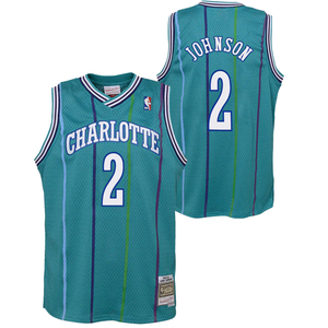 Larry Johnson Charlotte Hornets HWC Youth NBA Swingman Jersey
