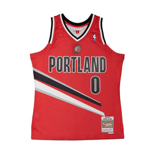 Damian Lillard Portland Trail Blazers HWC Throwback NBA Swingman Jersey