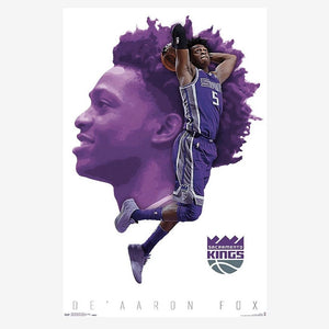DeAaron Fox Sacramento Kings NBA Wall Poster