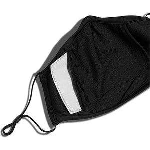 New Era Black Face Mask