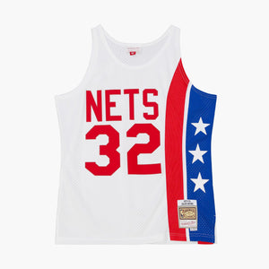 Julius Erving New Jersey Nets Hardwood Classics Throwback NBA Swingman Jersey