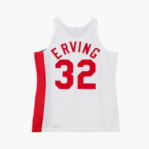 Julius Erving New Jersey Nets Hardwood Classics Throwback NBA Swingman Jersey