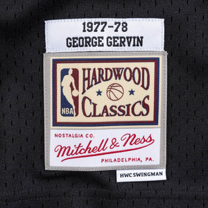 George Gervin San Antonio Spurs Hardwood Classics Throwback NBA Swingman Jersey