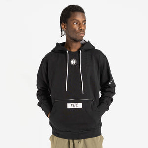 Brooklyn Nets Courtside Fleece Pullover NBA Hoodie
