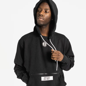 Brooklyn Nets Courtside Fleece Pullover NBA Hoodie