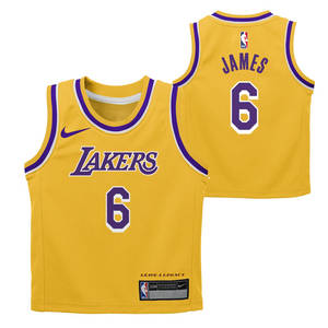 LeBron James Los Angeles Lakers 2023 Icon Edition Infant NBA Jersey