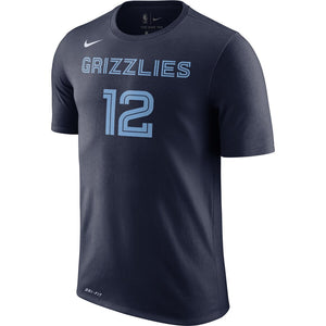 Ja Morant Memphis Grizzlies Name & Number Icon Edition NBA T-Shirt