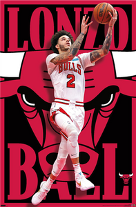 Lonzo Ball Chicago Bulls NBA Wall Poster