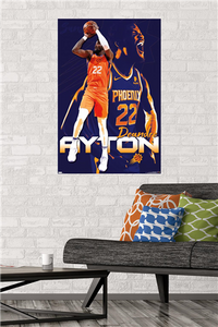 DeAndre Ayton Phoenix Suns NBA Wall Poster