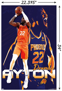 DeAndre Ayton Phoenix Suns NBA Wall Poster