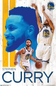 Stephen Curry Golden State Warriors NBA Wall Poster
