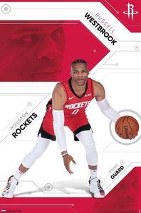 Russell Westbrook Houston Rockets NBA Wall Poster