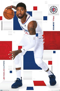 Paul George Los Angeles Clippers NBA Wall Poster