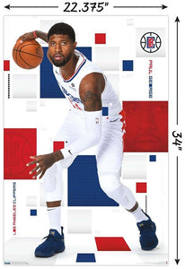 Paul George Los Angeles Clippers NBA Wall Poster