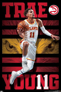 Trae Young Atlanta Hawks NBA Wall Poster