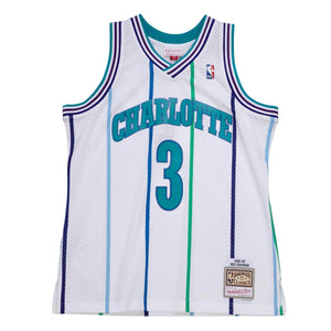 Rex Chapman Charlotte Hornets Hardwood Classics Throwback NBA Swingman Jersey