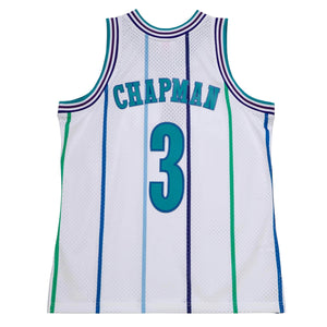 Rex Chapman Charlotte Hornets Hardwood Classics Throwback NBA Swingman Jersey