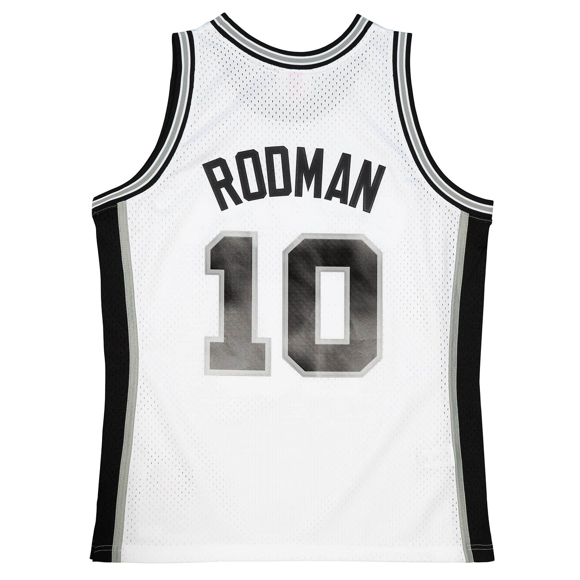 Dennis Rodman San Antonio Spurs HWC Throwback NBA Swingman Jersey – Basketball  Jersey World