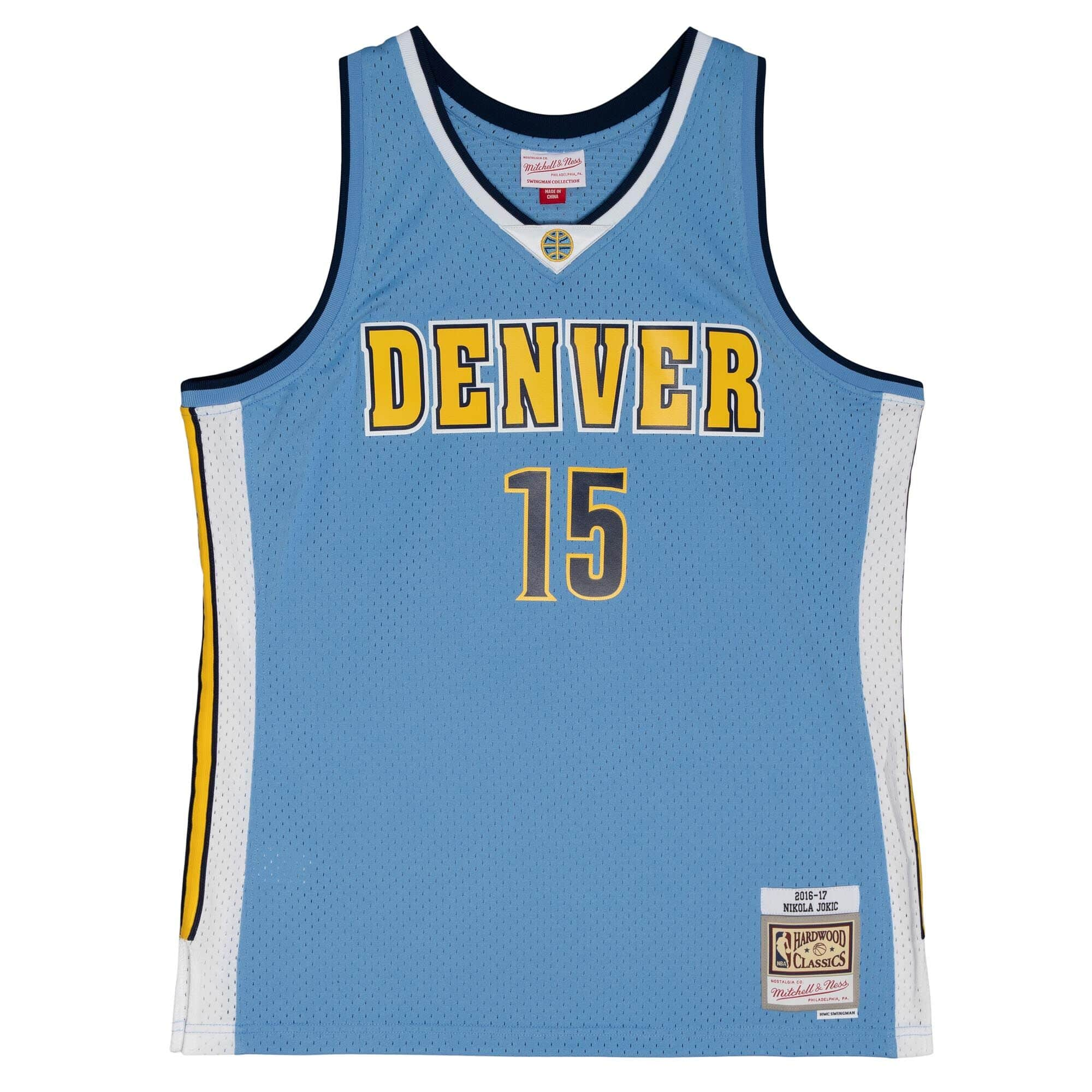  Nikola Jokic Denver Nuggets 2016 Hardwood Classics Swingman  Jersey : Sports & Outdoors