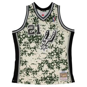 Tim Duncan San Antonio Spurs HWC Throwback NBA Swingman Jersey