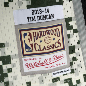 Tim Duncan San Antonio Spurs HWC Throwback NBA Swingman Jersey