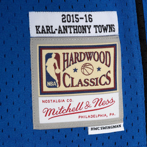 Karl-Anthony Towns Minnesota Timberwolves HWC Throwback NBA Swingman Jersey