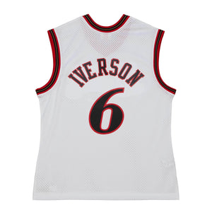 Allen Iverson 2002 All Star Game HWC Throwback NBA Swingman Jersey
