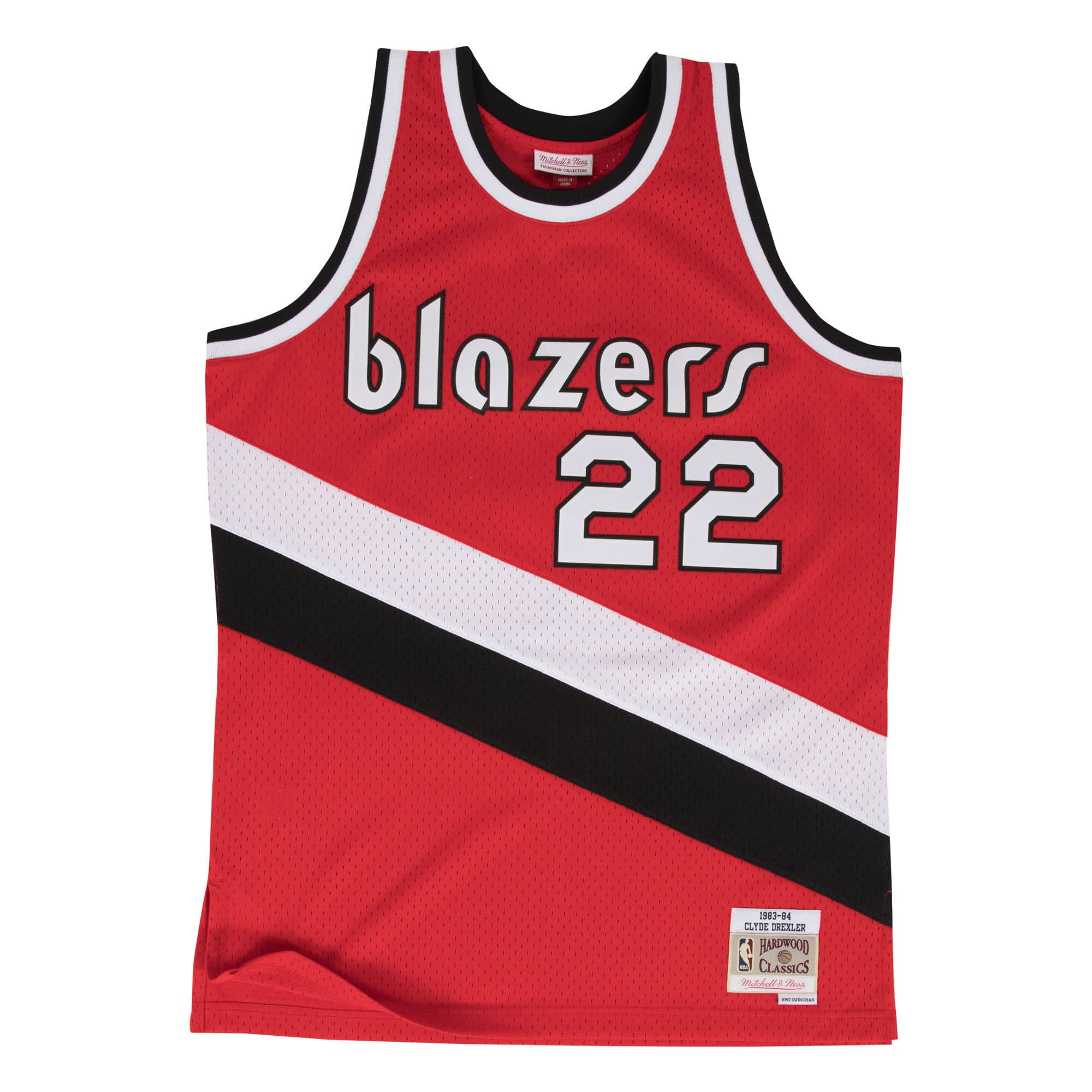 Clyde Drexler Portland Trail Blazers HWC Throwback NBA Swingman