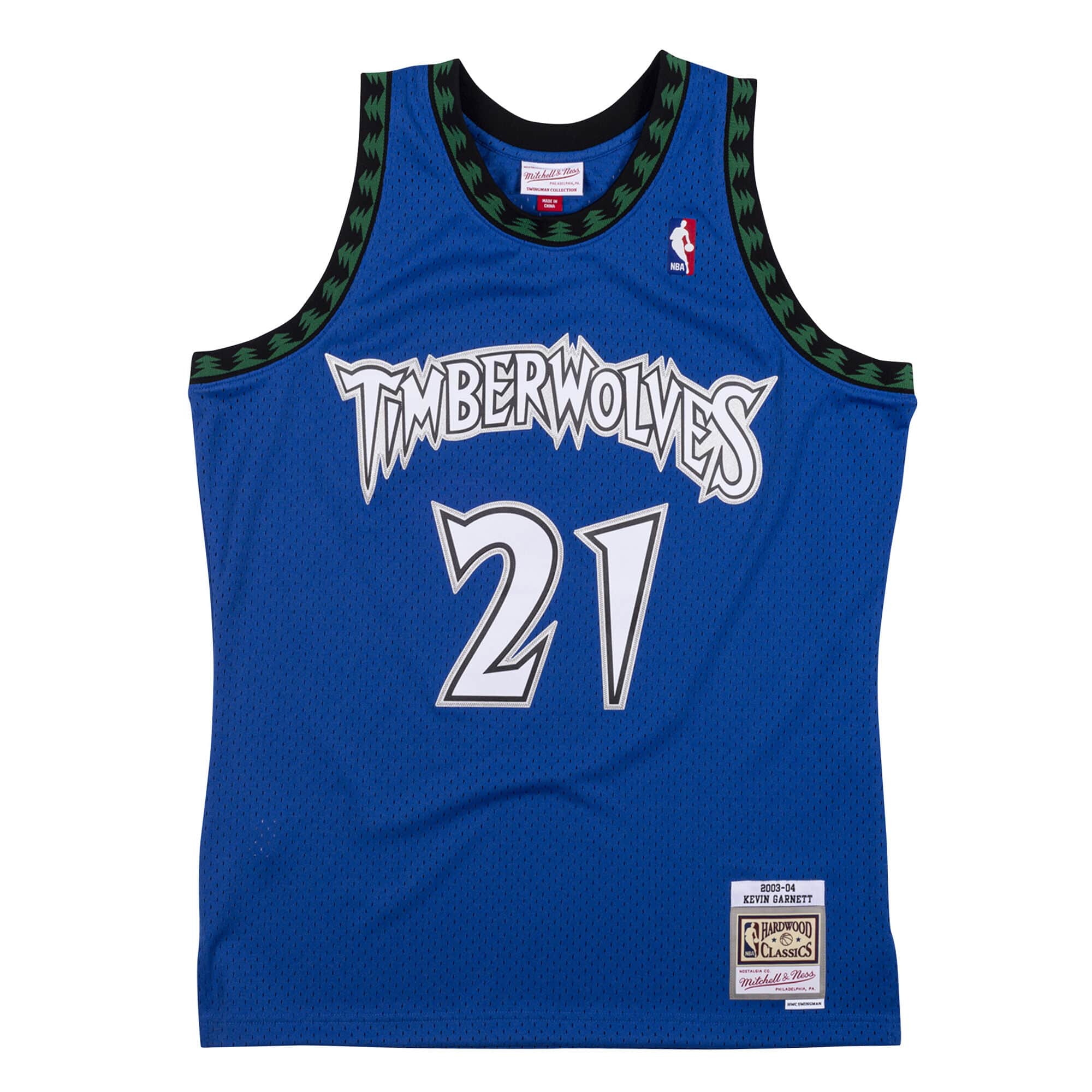 Kevin Garnett Minnesota Timberwolves HWC Throwback NBA Swingman Jersey –  Basketball Jersey World