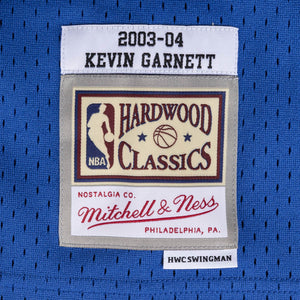 Kevin Garnett Minnesota Timberwolves HWC Throwback NBA Swingman Jersey