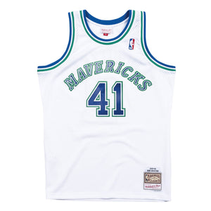 Dirk Nowitzki Dallas Mavericks HWC Throwback Rookie NBA Swingman Jersey